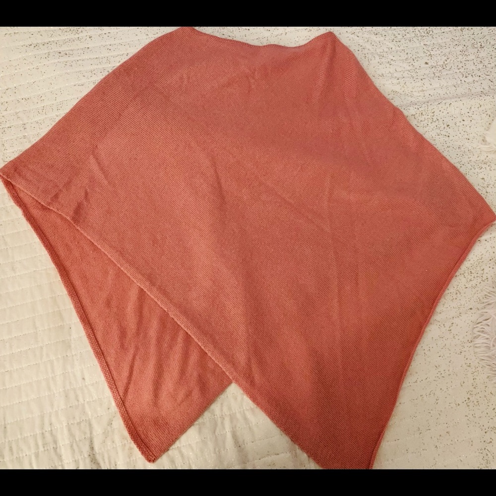 H&M Rose Pink Cotton Poncho